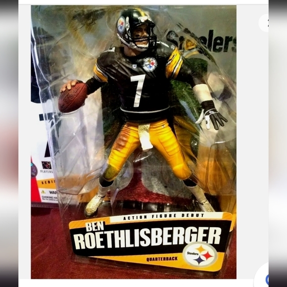 Ben Roethlisberger Pittsburgh Steelers Series 11 McFarlane Toys Figure New - Picture 3 of 5